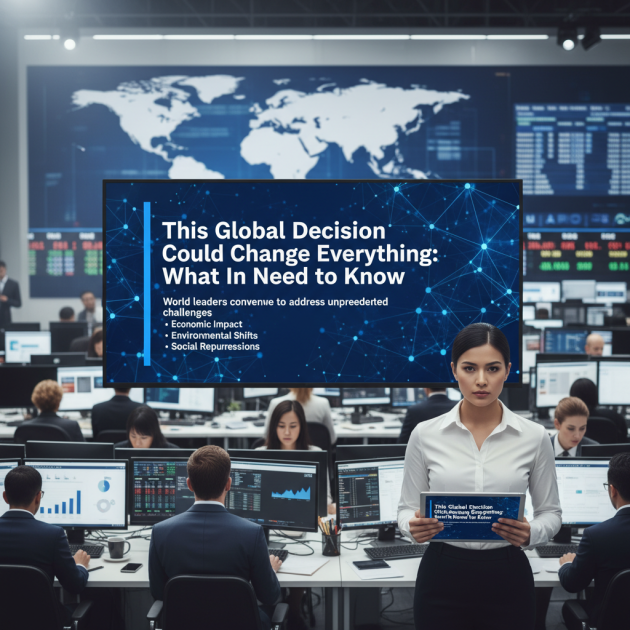 This Global Decision Could Change Everything: What You Need to Know